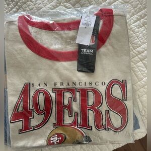 NWT 49ers Tee Size M